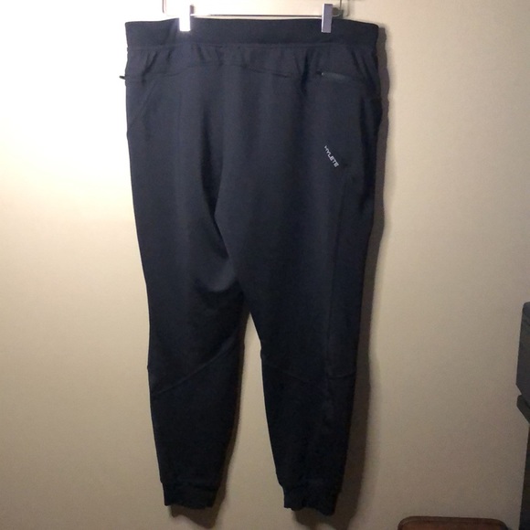 Hylete black men’s joggers - Picture 4 of 7